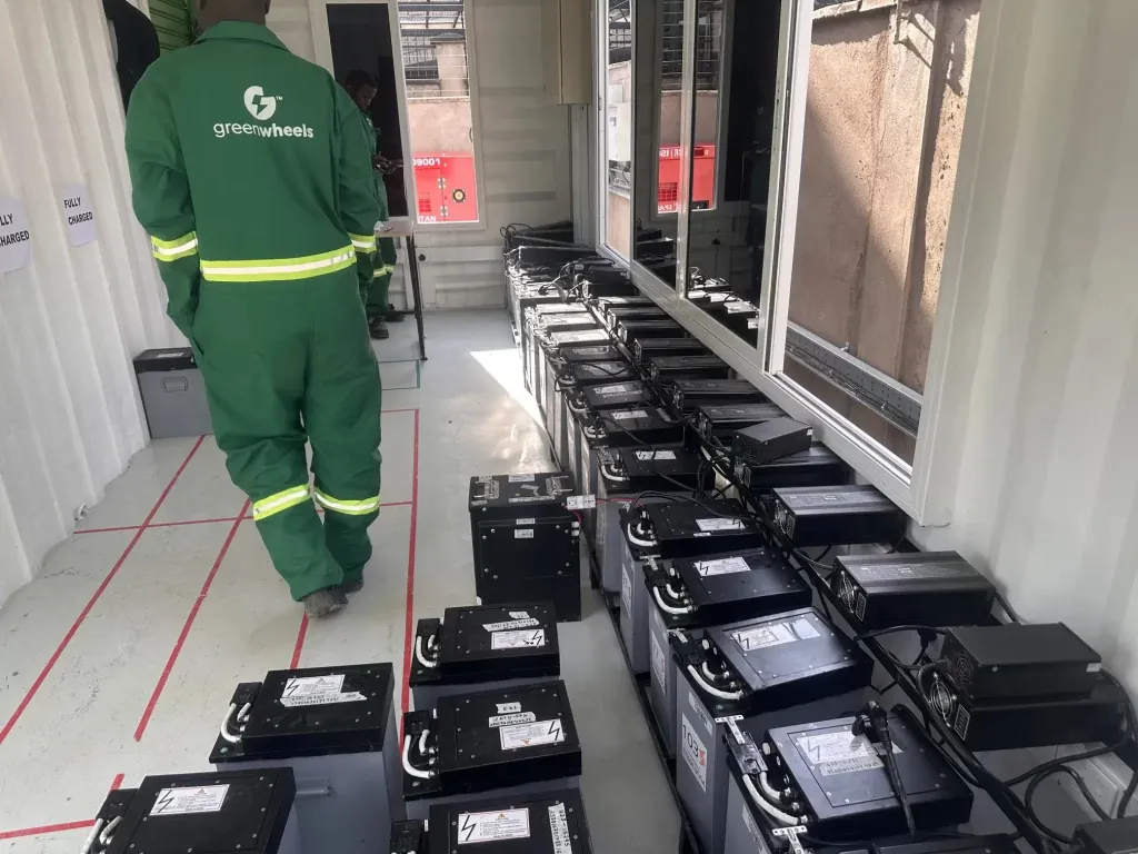 Greenwheels Battery Swap Stations